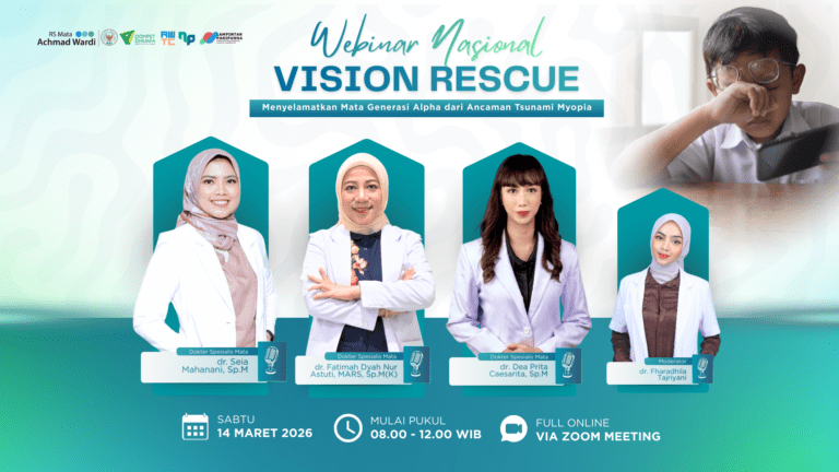 Webinar Myopia Vision Rescue: Menyelamatkan Mata Generasi Alpha dari Tsunami Myopia