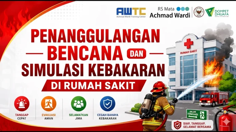 Home Pelatihan Penanggulangan Bencana & Simulasi Kebakaran di Rumah Sakit
